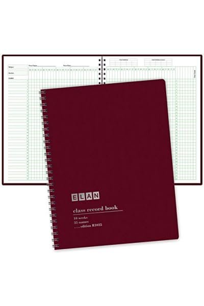 Class Record Book for 9-10 Weeks 35 Names Larger Grade Recording HD Photos (11)